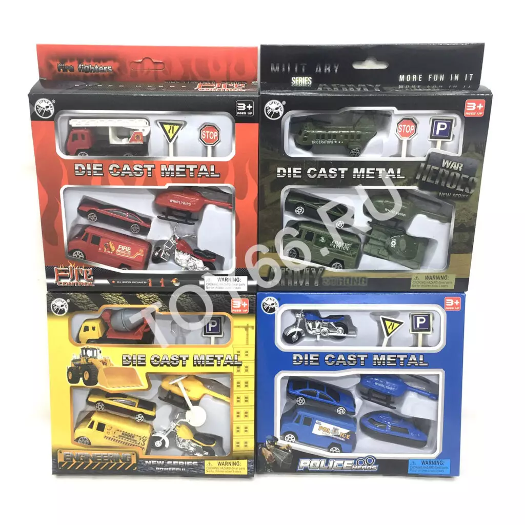 Набор металлических моделек BA-11265