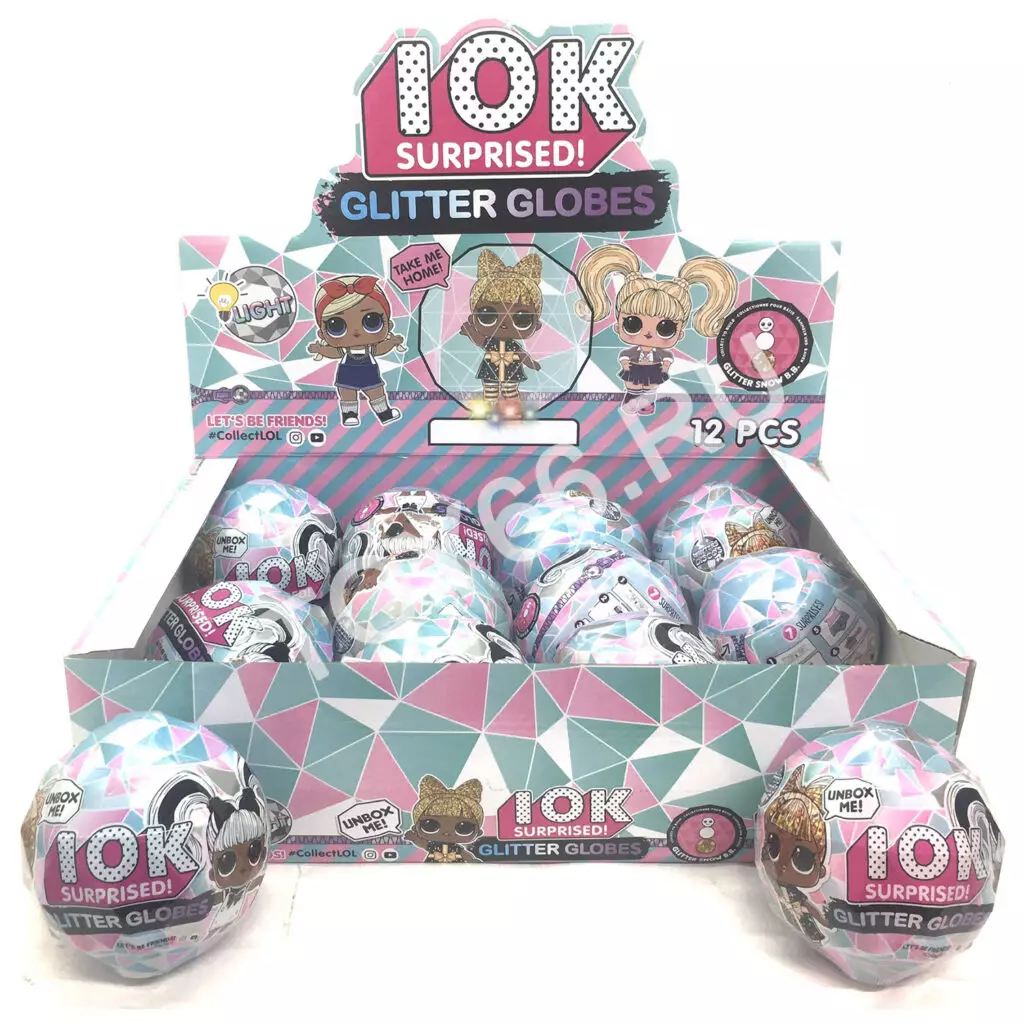 Кукла в шаре 12 шт. в блоке BB078