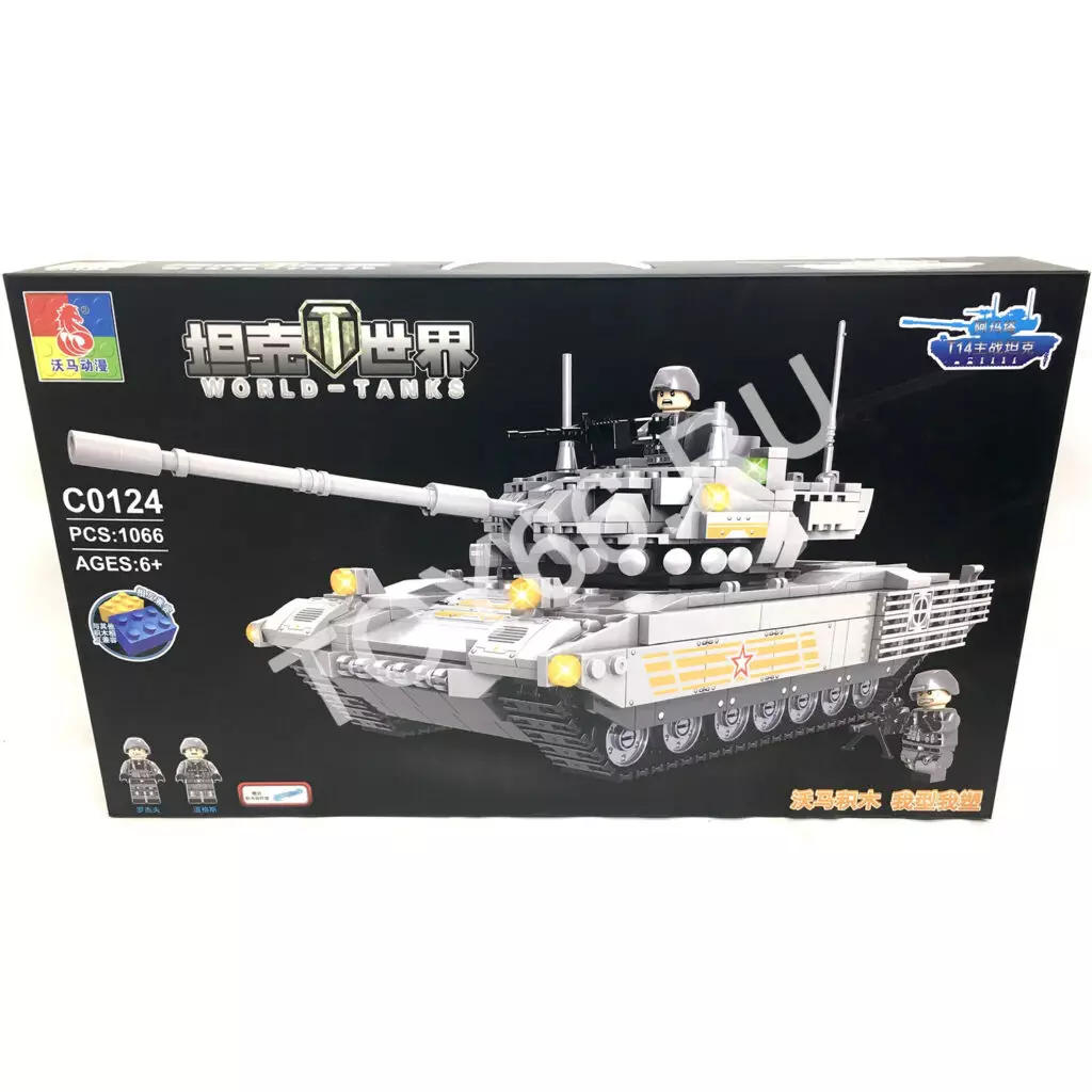Конструктор Танк 1066 дет. C0124
