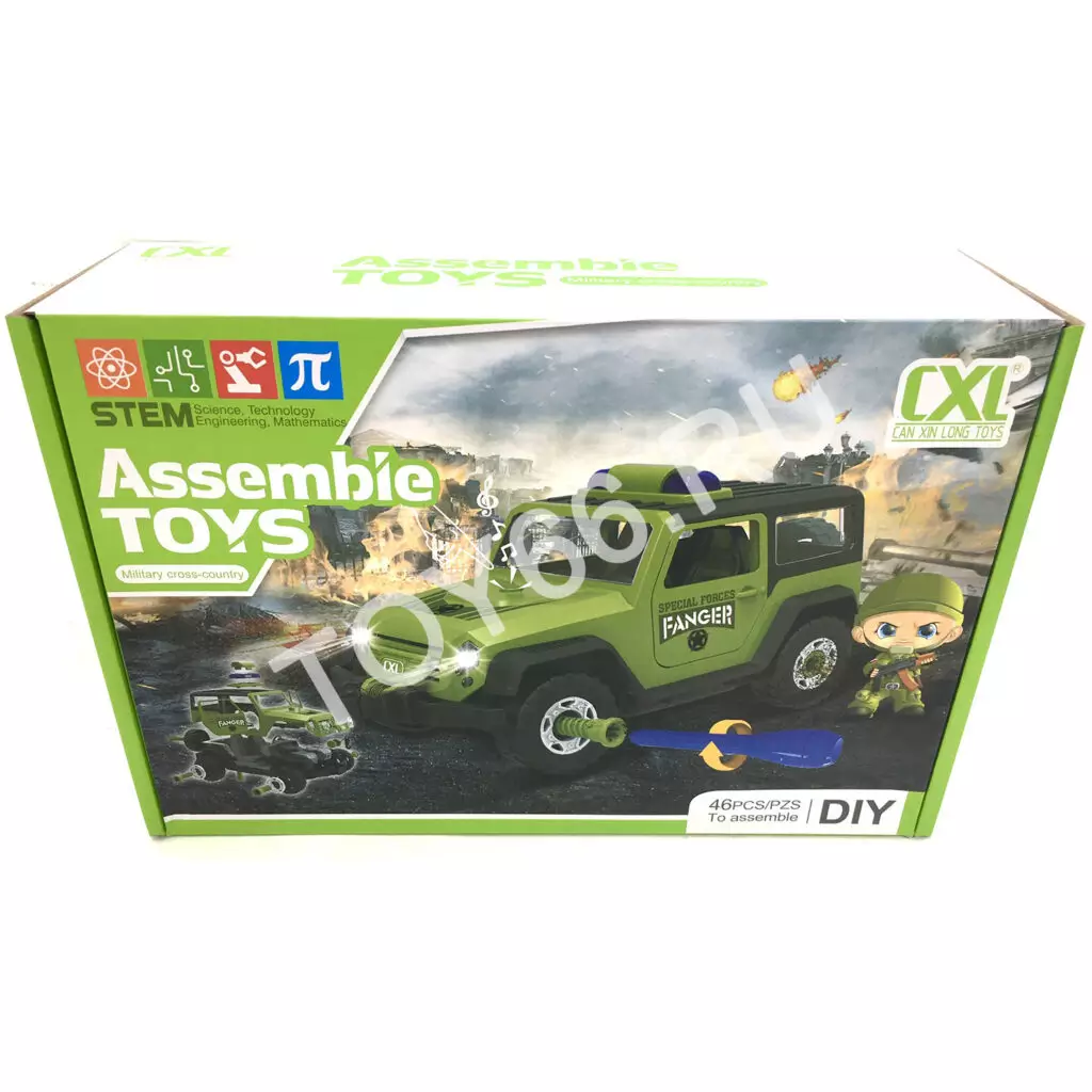 Машина конструктор 46 дет. CXL200-52B