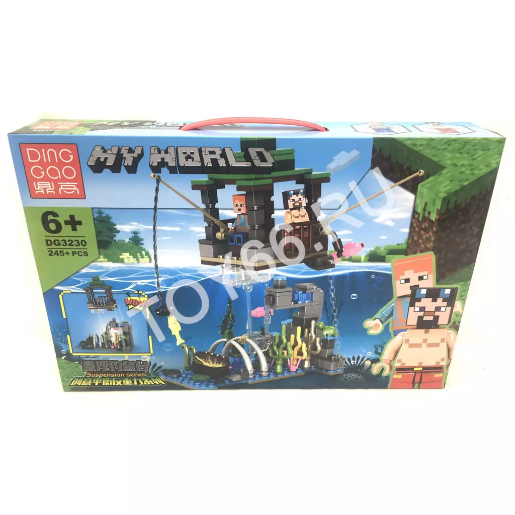 Конструктор Герои из кубиков 245 дет. DG3230