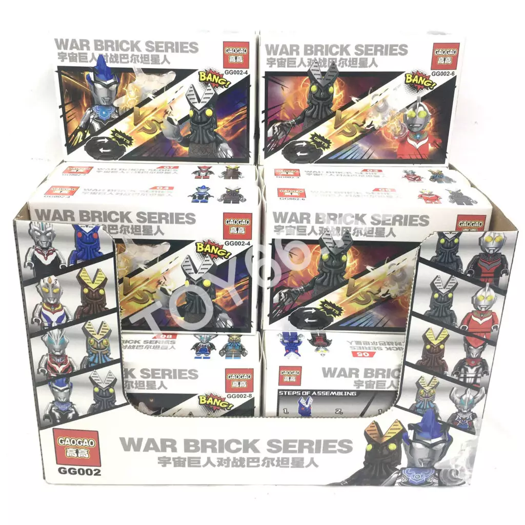 Конструктор War Brick 16 шт. в блоке GG002