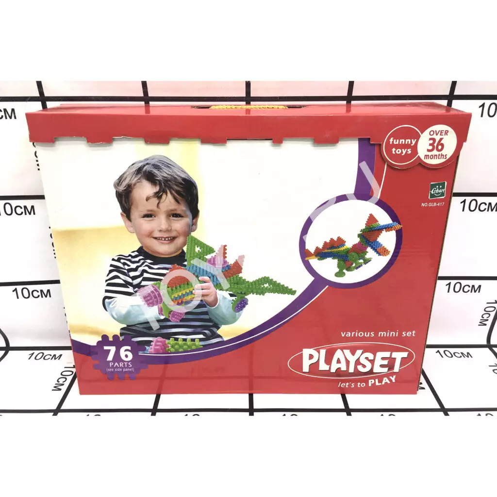 Конструктор блоками 76 дет. GLB417