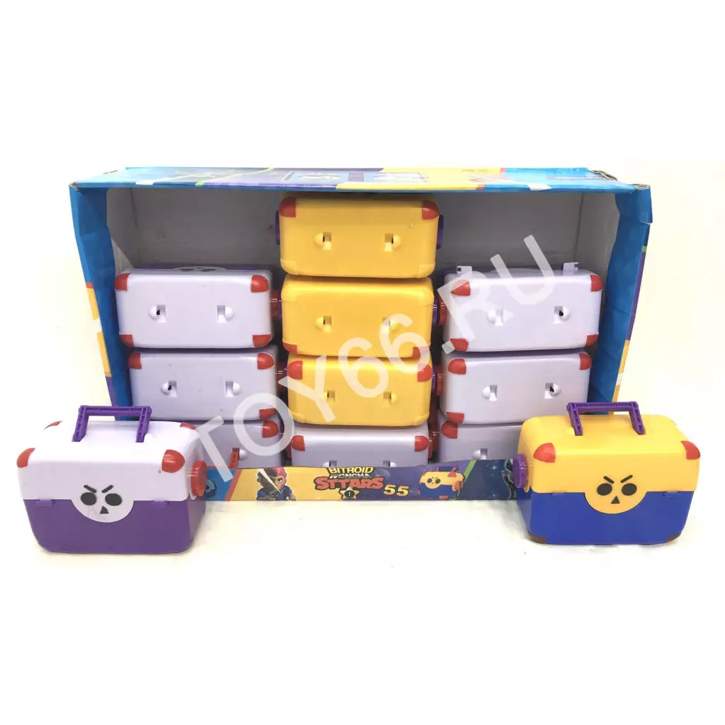 Игрушка Sttars55 в чемоданчике 12 шт. в блоке H50