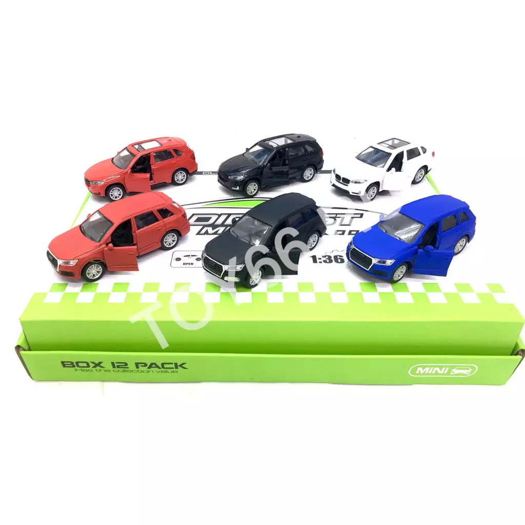 Модельки (металл) 12 шт. в блоке HT22-10A