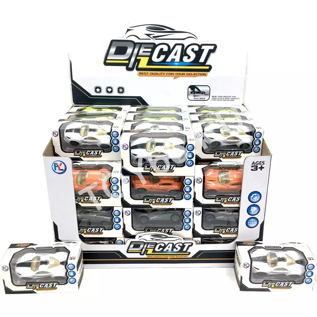 Машинки (металл) 48 шт. в блоке HY321