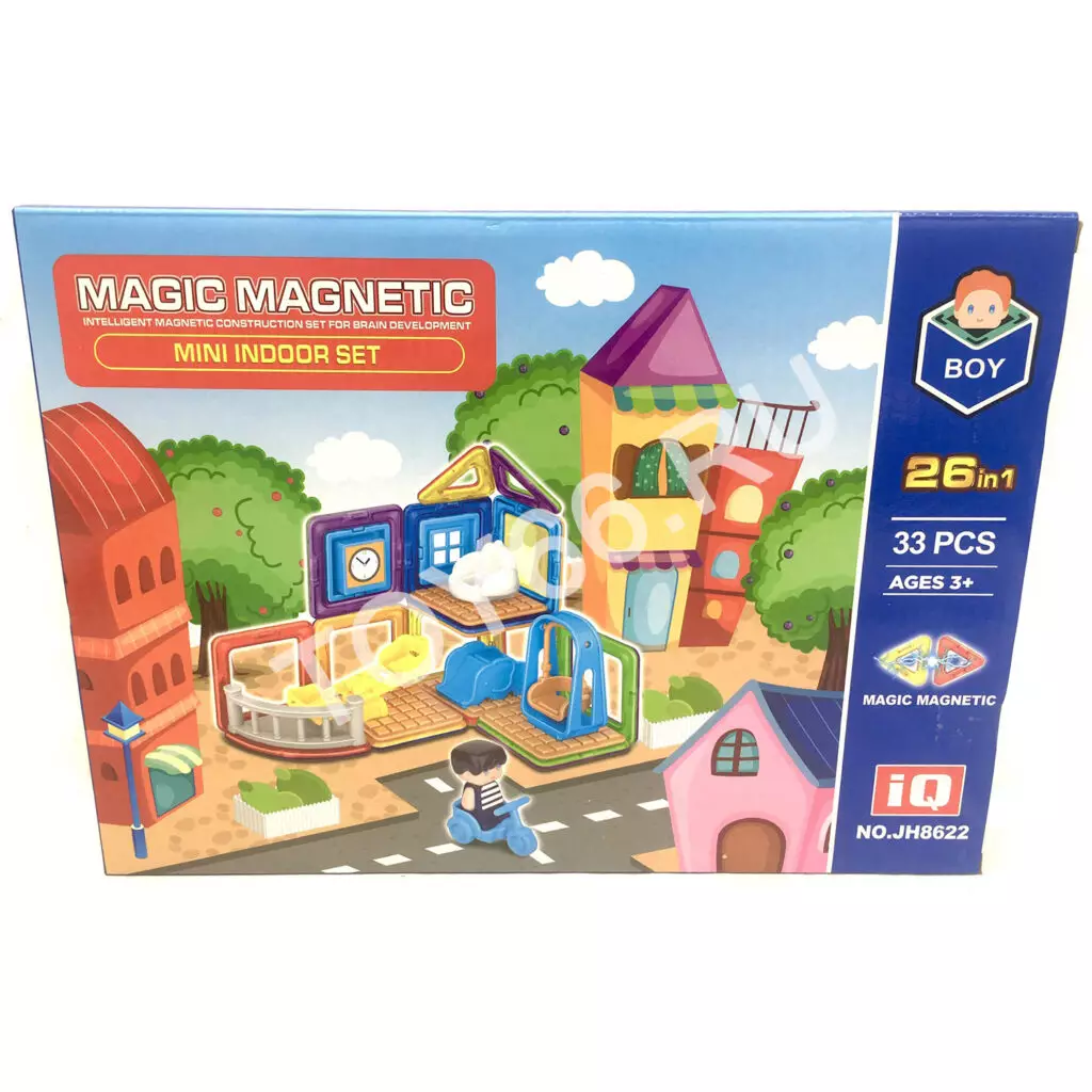 Магнитный конструктор 33 дет. JH8622
