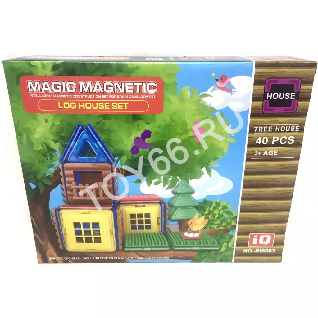 Магнитный конструктор 40 дет. JH8863