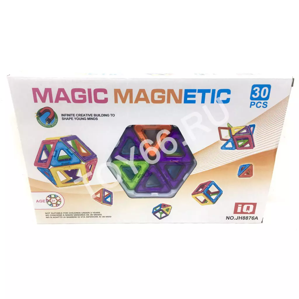 Магнитный конструктор 30 дет. JH8876A