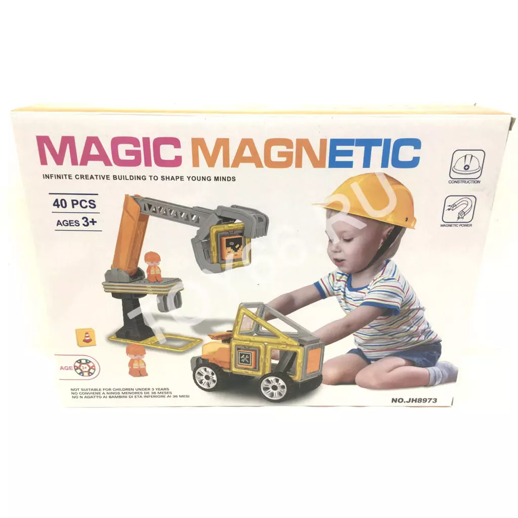 Магнитный конструктор 40 дет. JH8973