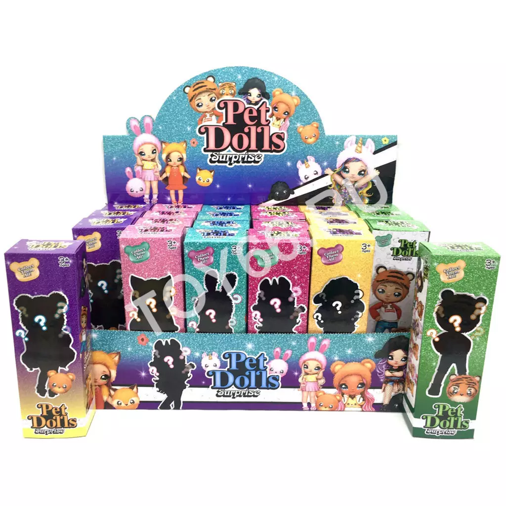 Кукла Pet Dolls сюрприз 24 шт. в блоке LK1095A-LK1133