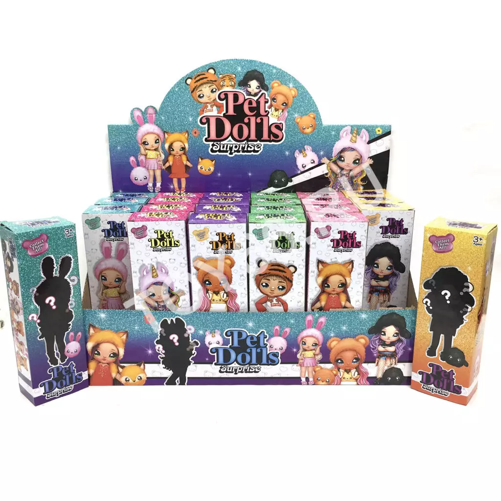Куклы питомцы 24 шт в блоке LK1133A