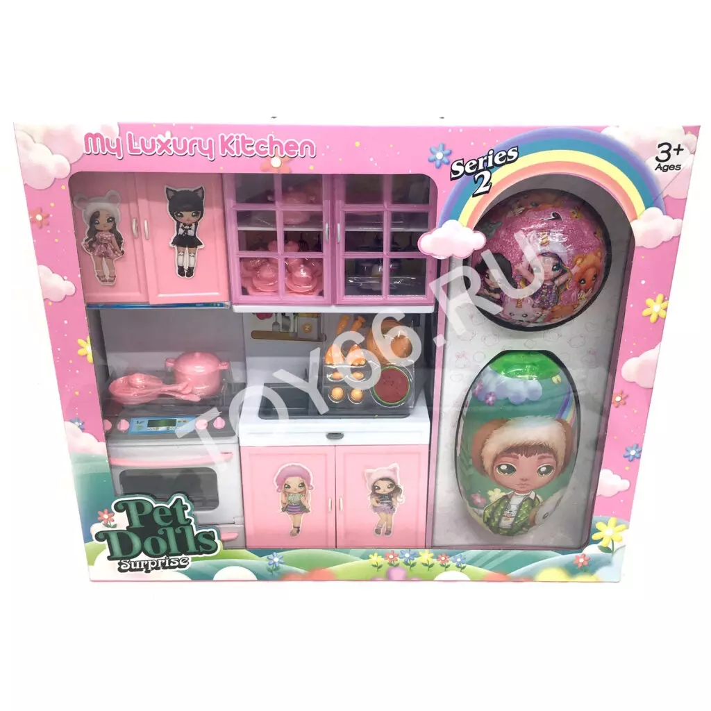 Кухонный набор Pet Dolls LK1150B Кухонный набор Pet Dolls LK1150B