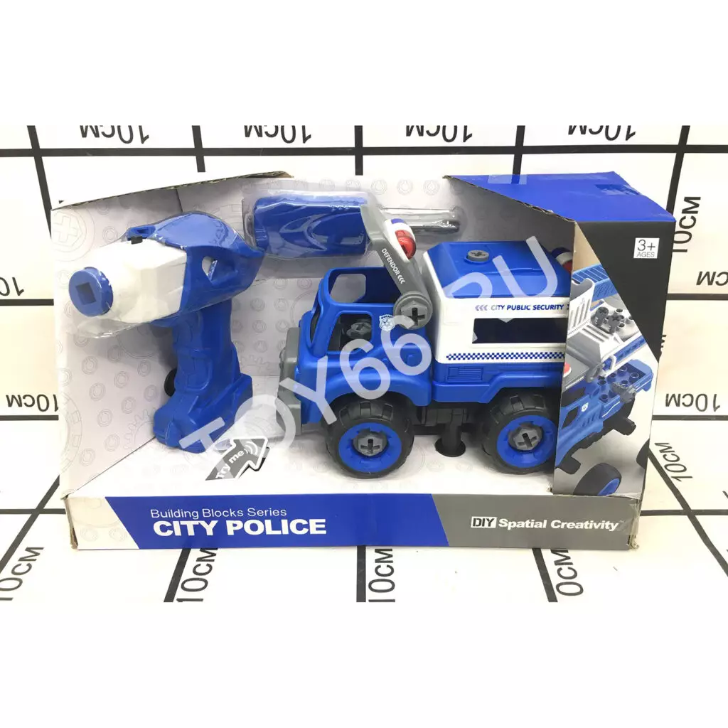 Машинка Конструктор с шуруповертом LM8023-DZ-1