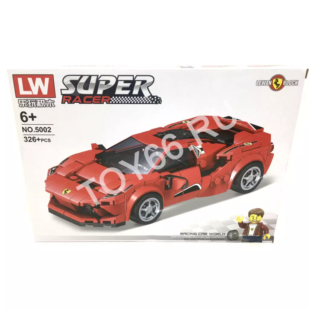 Конструктор Автомобиль 326 дет. LW5002
