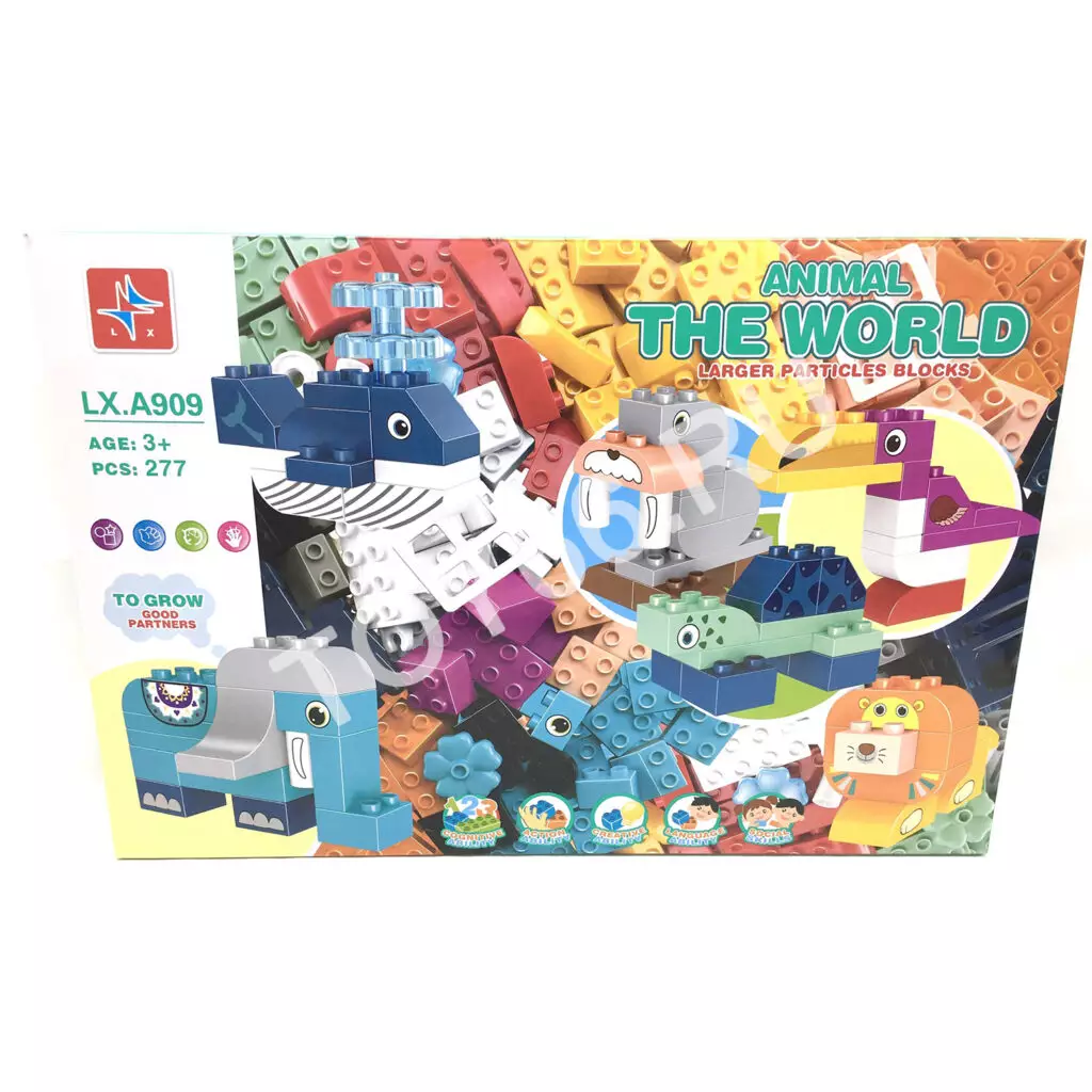 Конструктор для малышей 3+ 277 дет. LXA909
