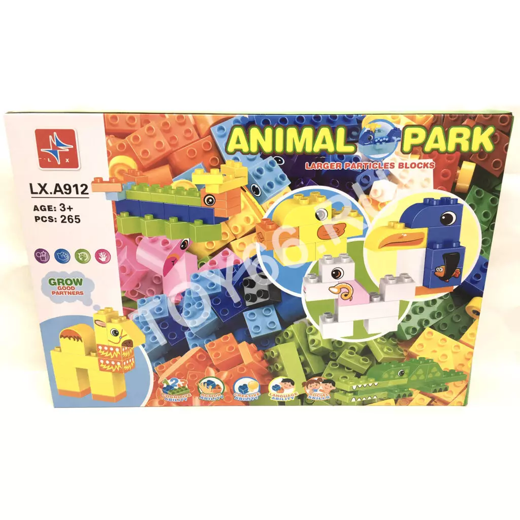 Конструктор для малышей 3+ 265 дет. LXA912