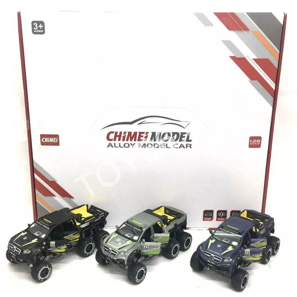 Машинки металл пикап 8 шт в блоке M316