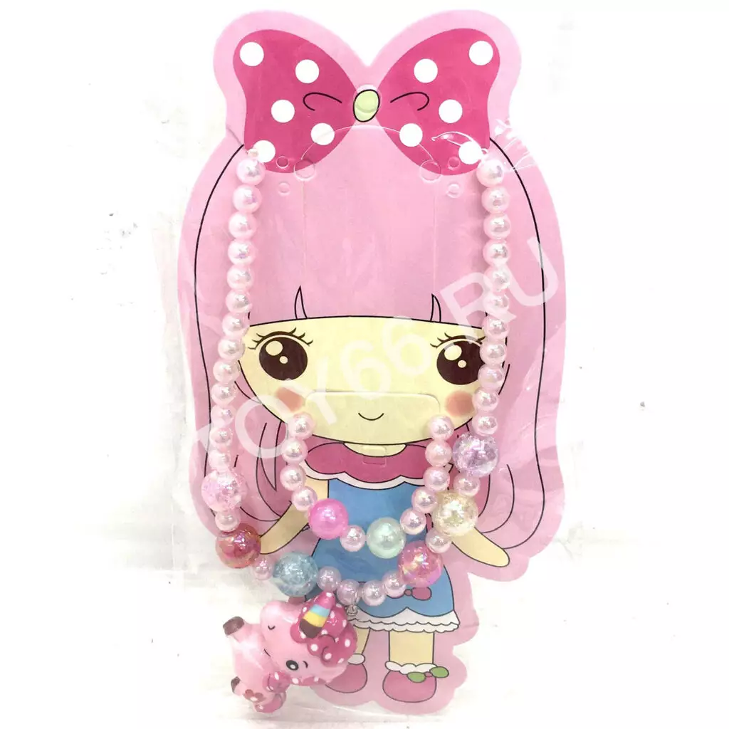 Украшение для девочек 12 шт в блоке MD-951