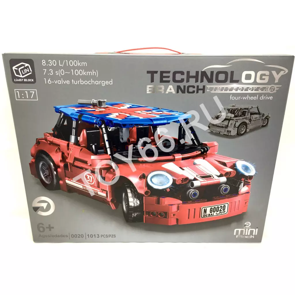 Конструктор Автомобиль 1013 дет. MINI0020