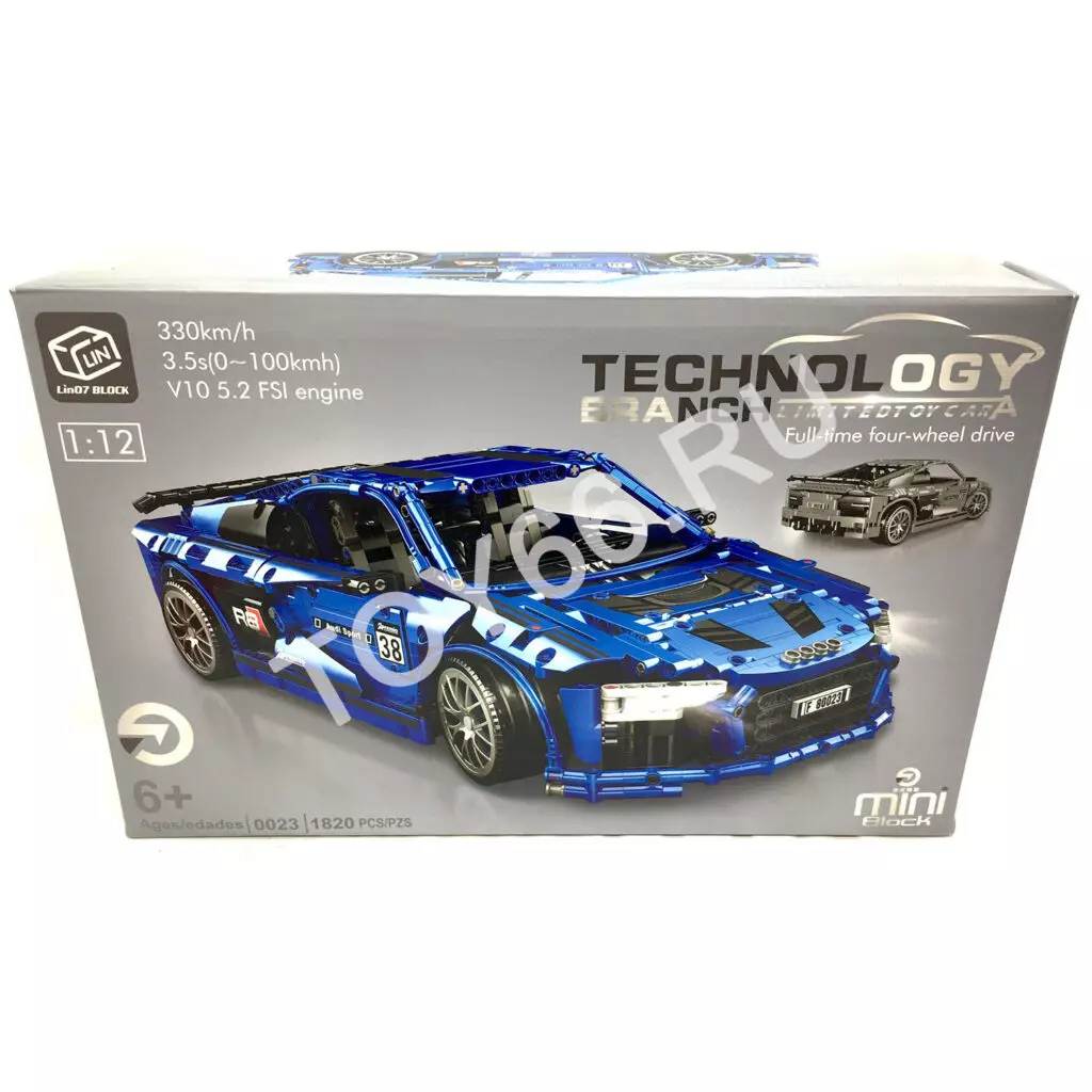 Конструктор Автомобиль 1820 дет. MINI0023