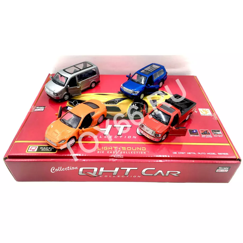 Модельки (свет, звук) 12 шт. в блоке ML53604-12L