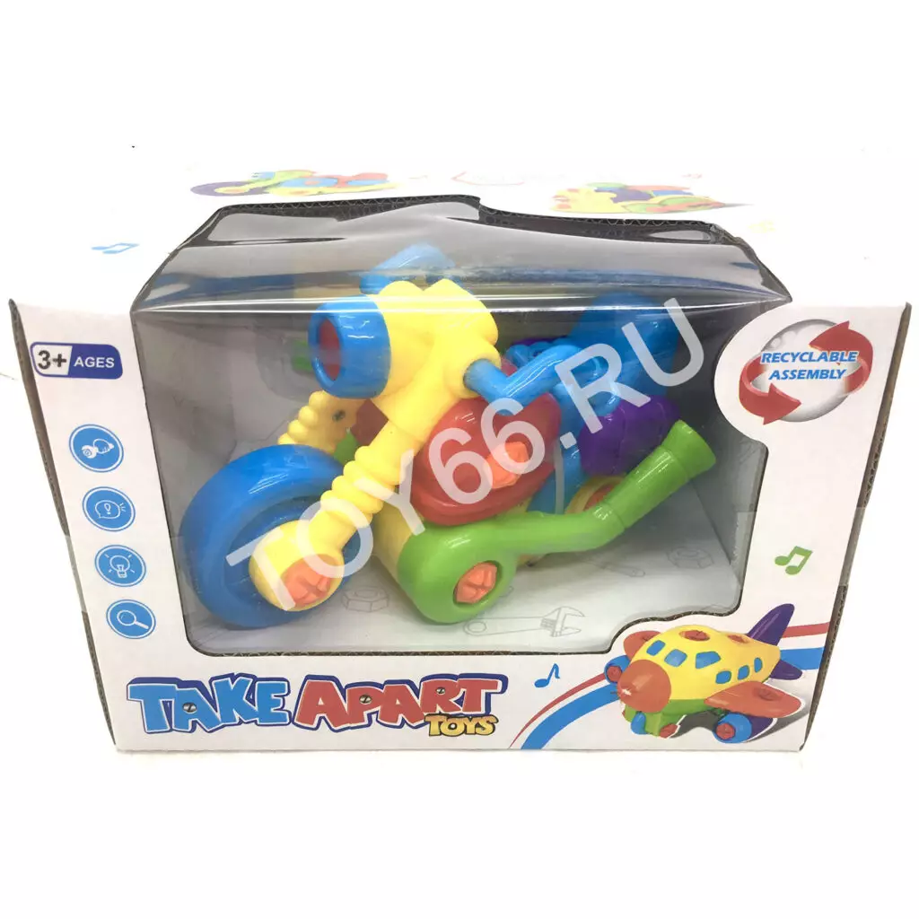 Мотоцикл (свет, звук) QH-06