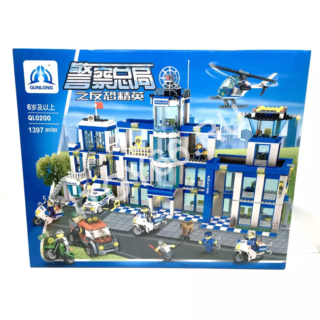 Конструктор Полиция 1397 дет. QL0200 Конструктор Полиция 1397 дет. QL0200
