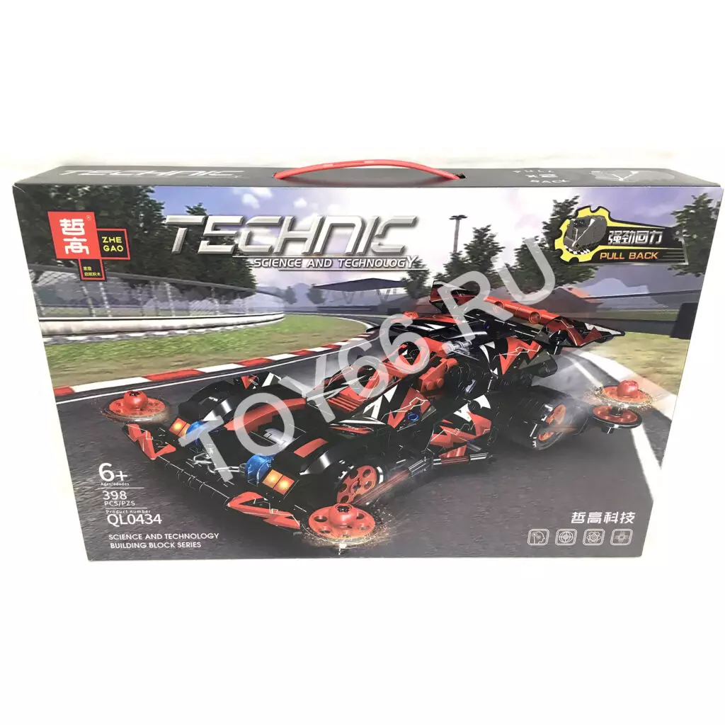 Конструктор Техник 398 дет. QL0434