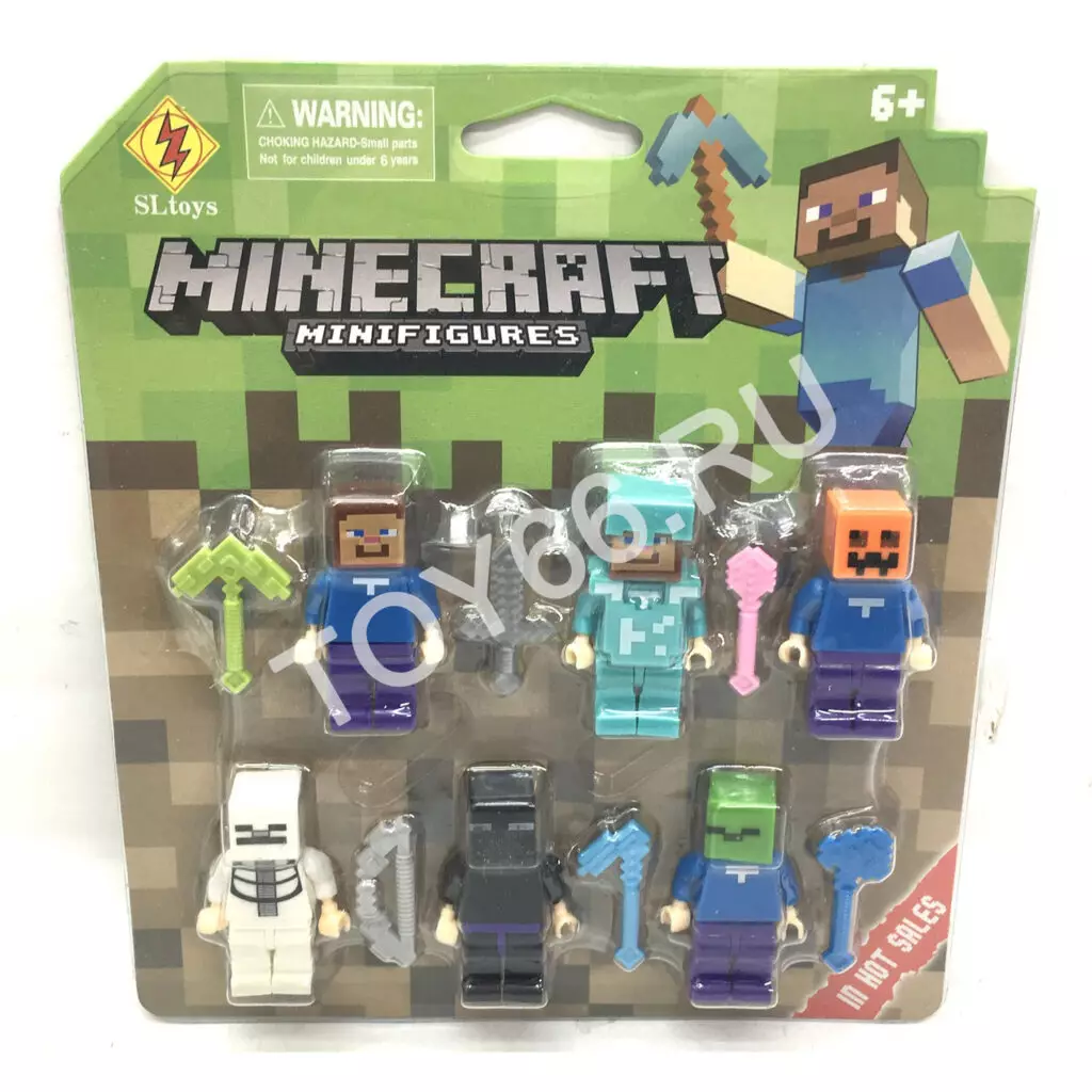 Фигурки Герои из кубиков SL8908