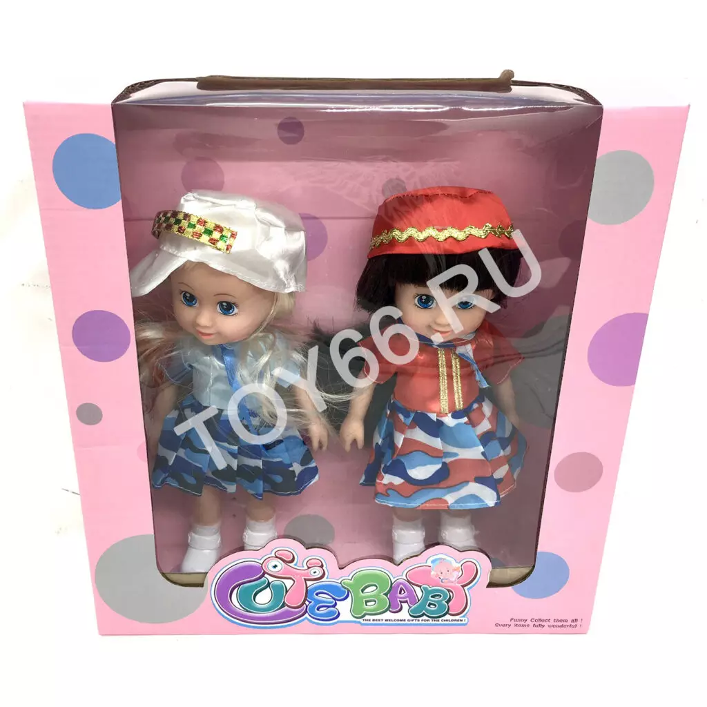 Кукла 2 шт. в наборе TD9966B