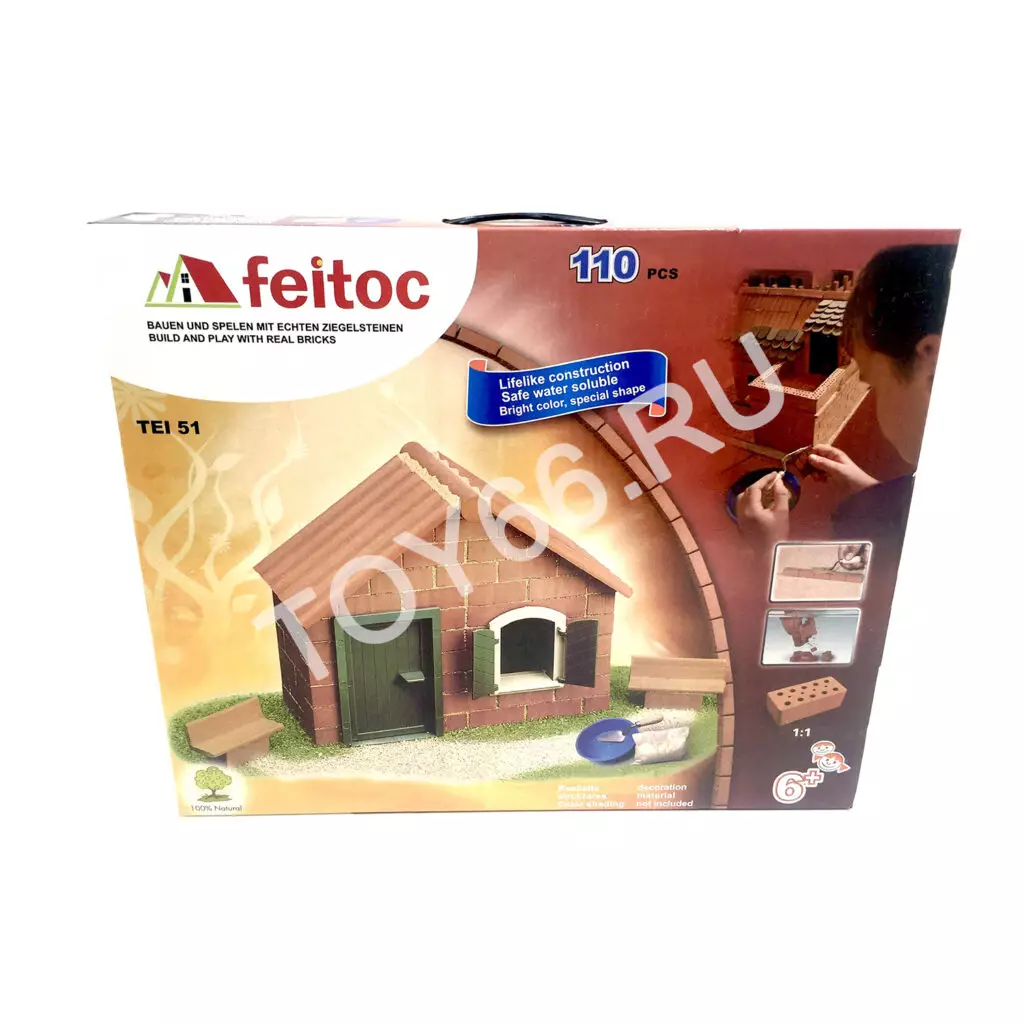 Набор для творчества «Построй дом» 110 дет. TEI51