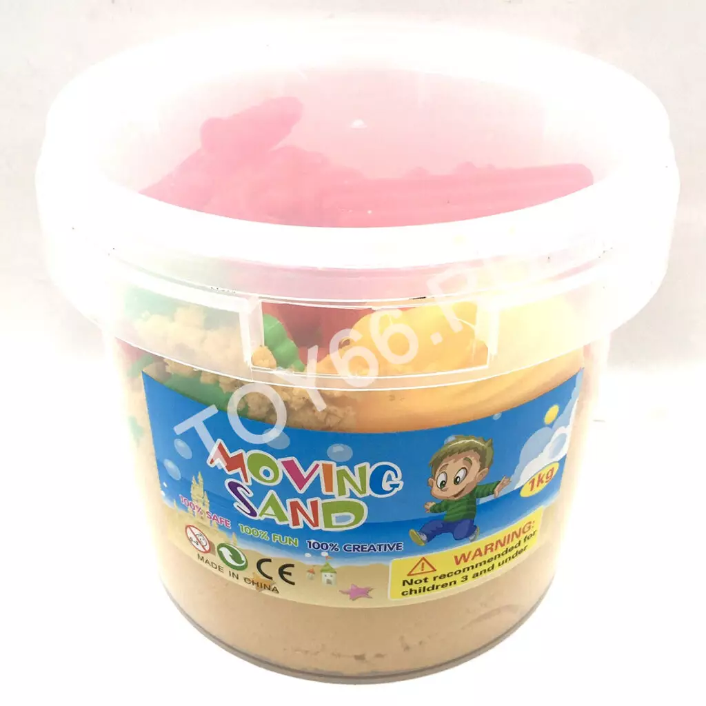 Волшебный песок с формочками 1кг TKS-TZ03