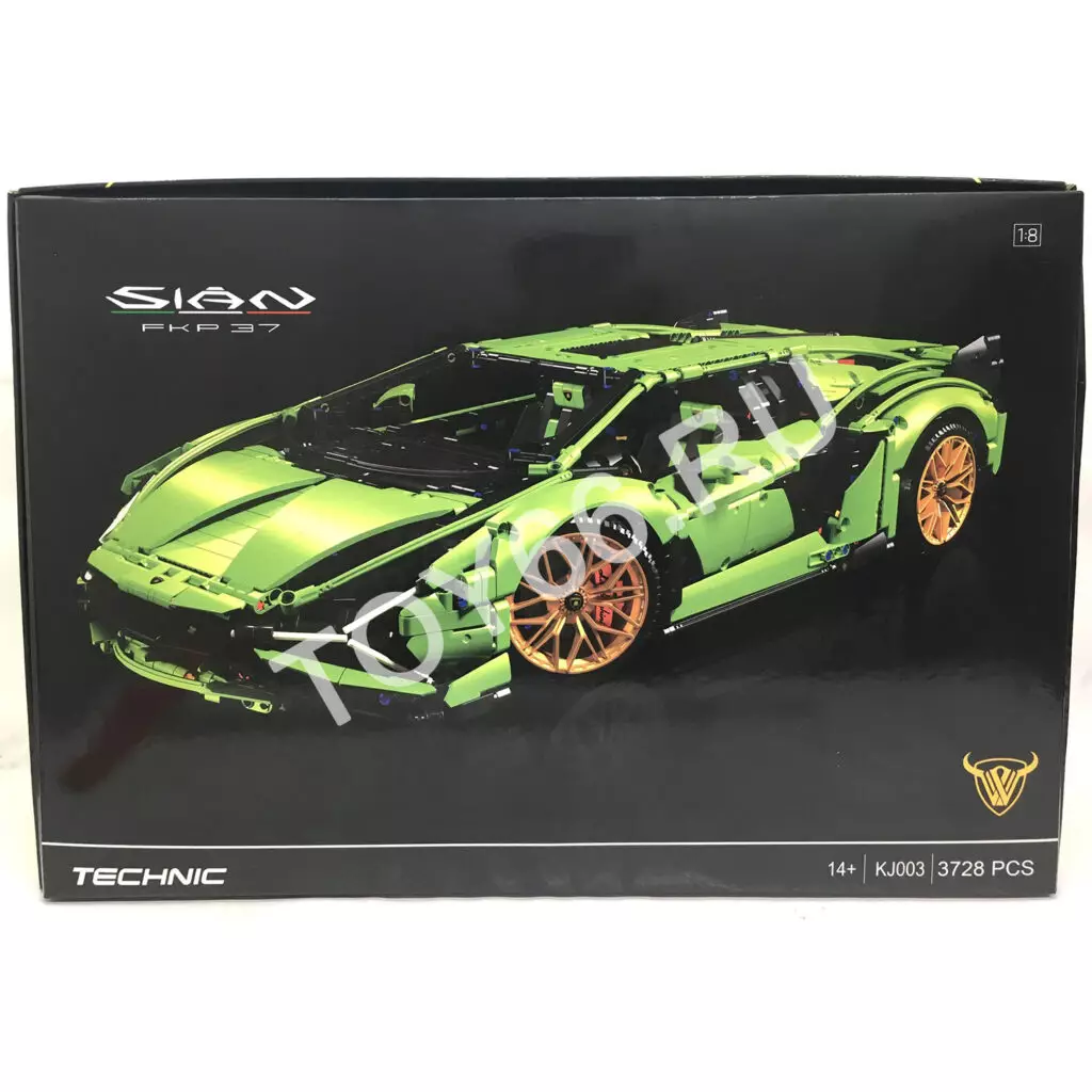 Конструктор Автомобиль 3728 дет. XNK003