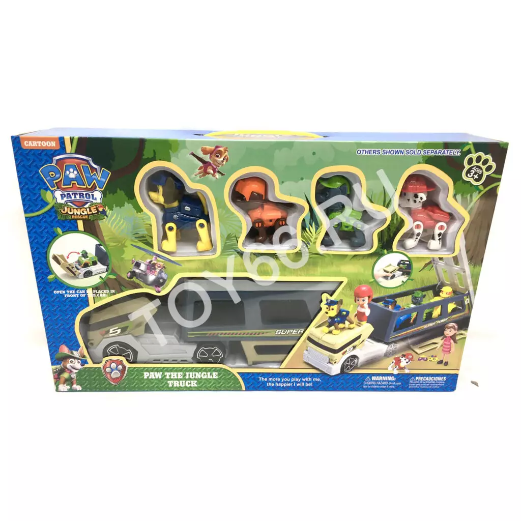 Собачки Автовоз Джунгли XZ-873