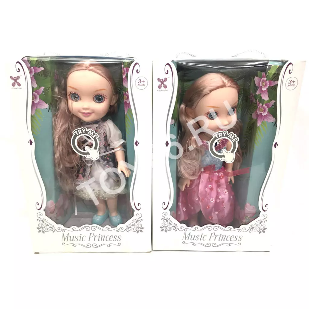 Кукла Принцесса (муз.) YL002A1-A2