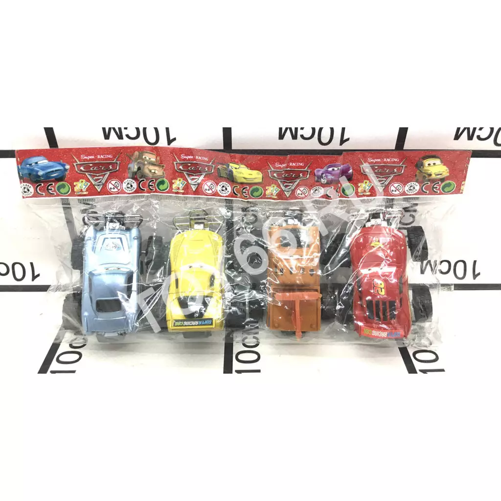 Машинки 4 шт в уп. w156