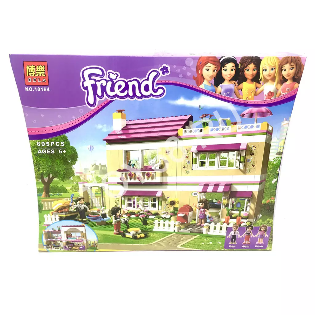 Конструктор Друзья 695 дет. 10164