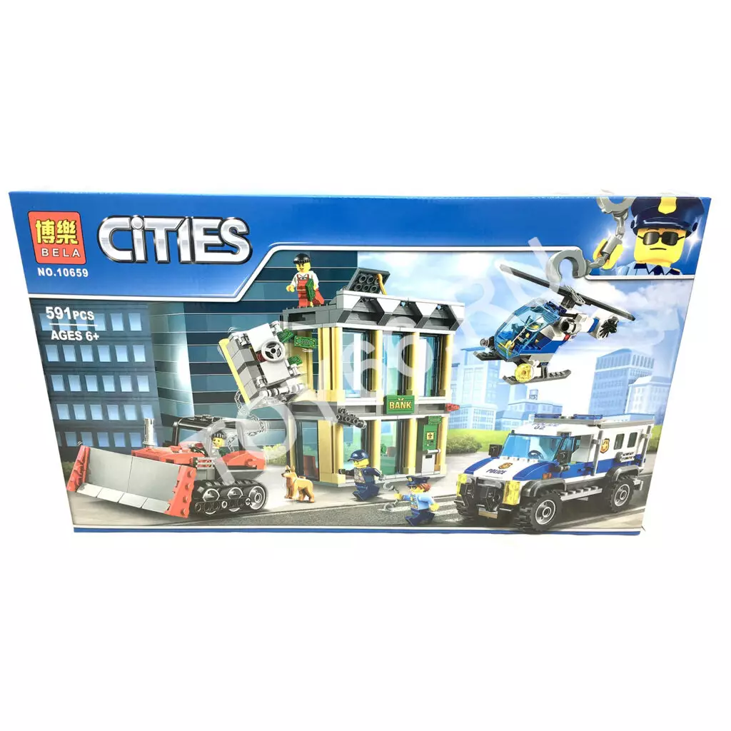 Конструктор Город 591 дет. 10659