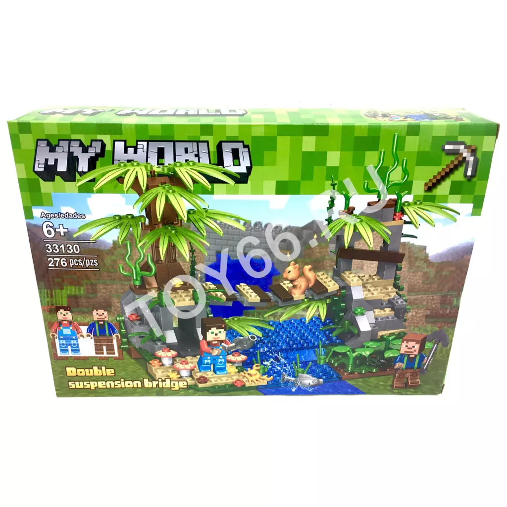 Конструктор Герои из кубиков 276 дет. 33130