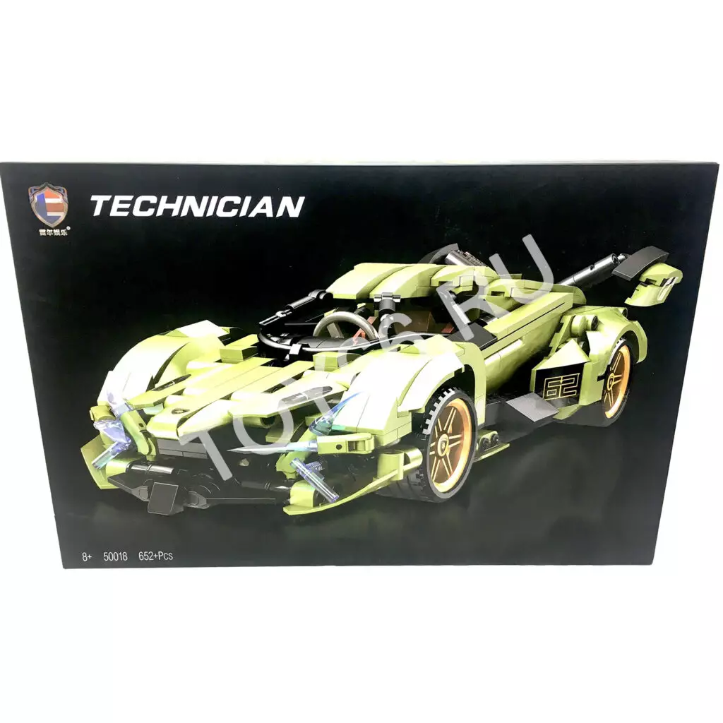 Конструктор Автомобиль 652 дет. 50018