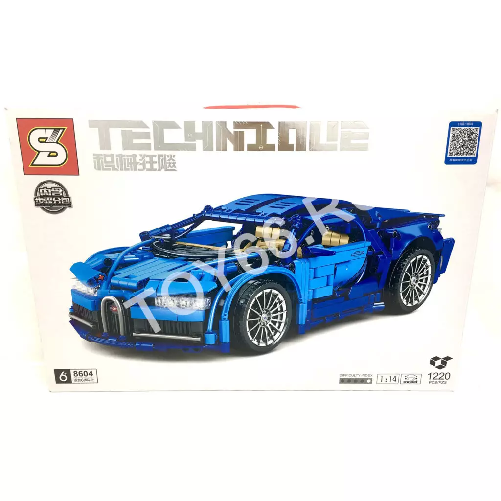 Конструктор Автомобиль 1220 дет. 8604