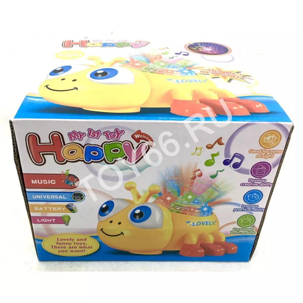 Музыкальная игрушка Черепеха (свет, звук) EN813