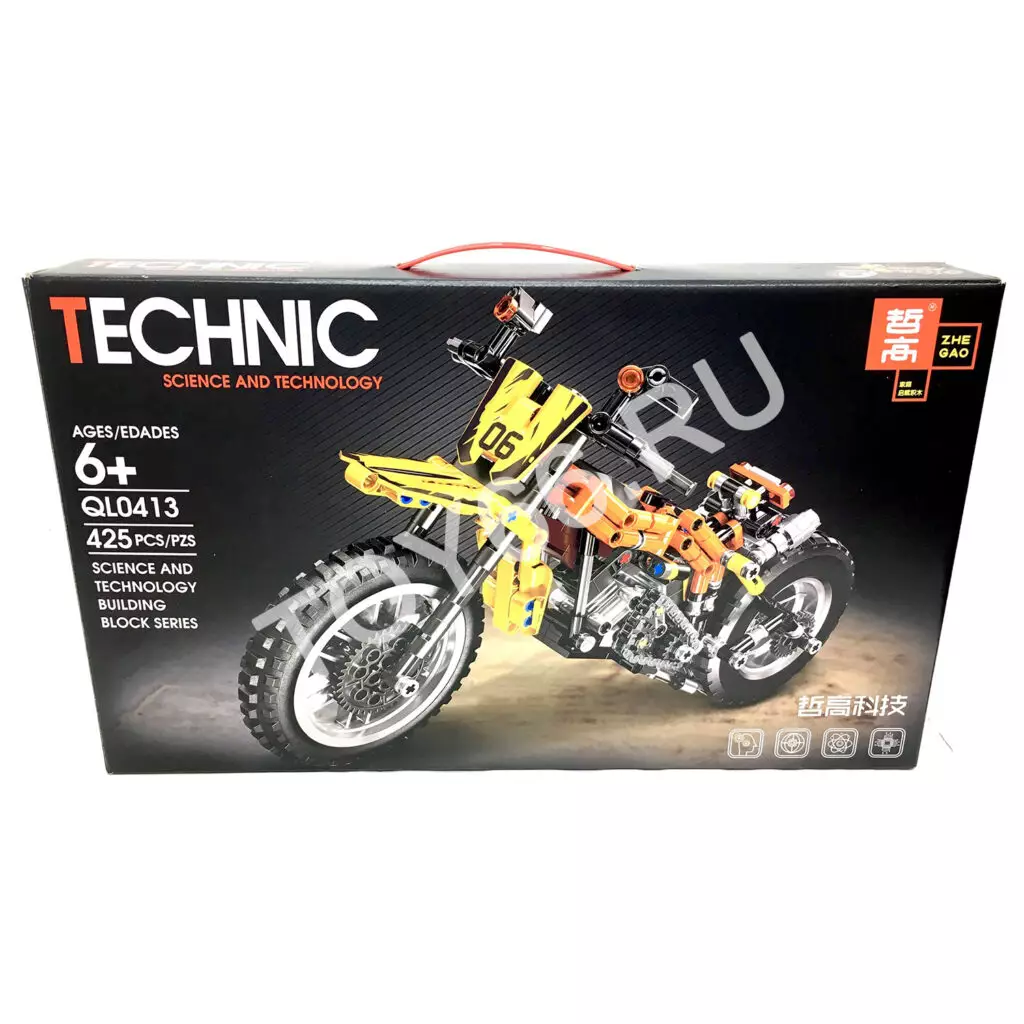 Конструктор Мотоцикл 425 дет. QL0413