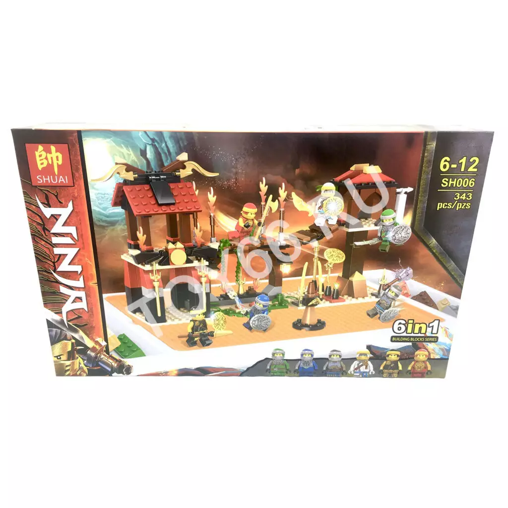 Конструктор Ниндзя 343 дет. SH006