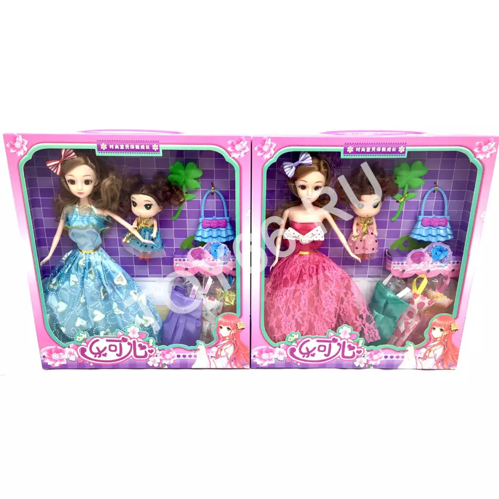 Кукла с набором одежды T8814B