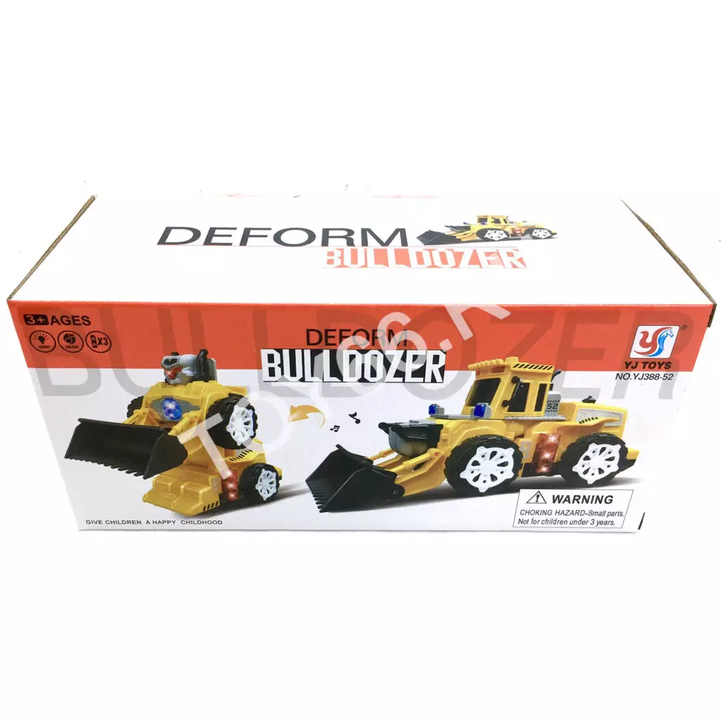Трактор трансформер (свет, звук) YJ388-52 Трактор трансформер (свет, звук) YJ388-52