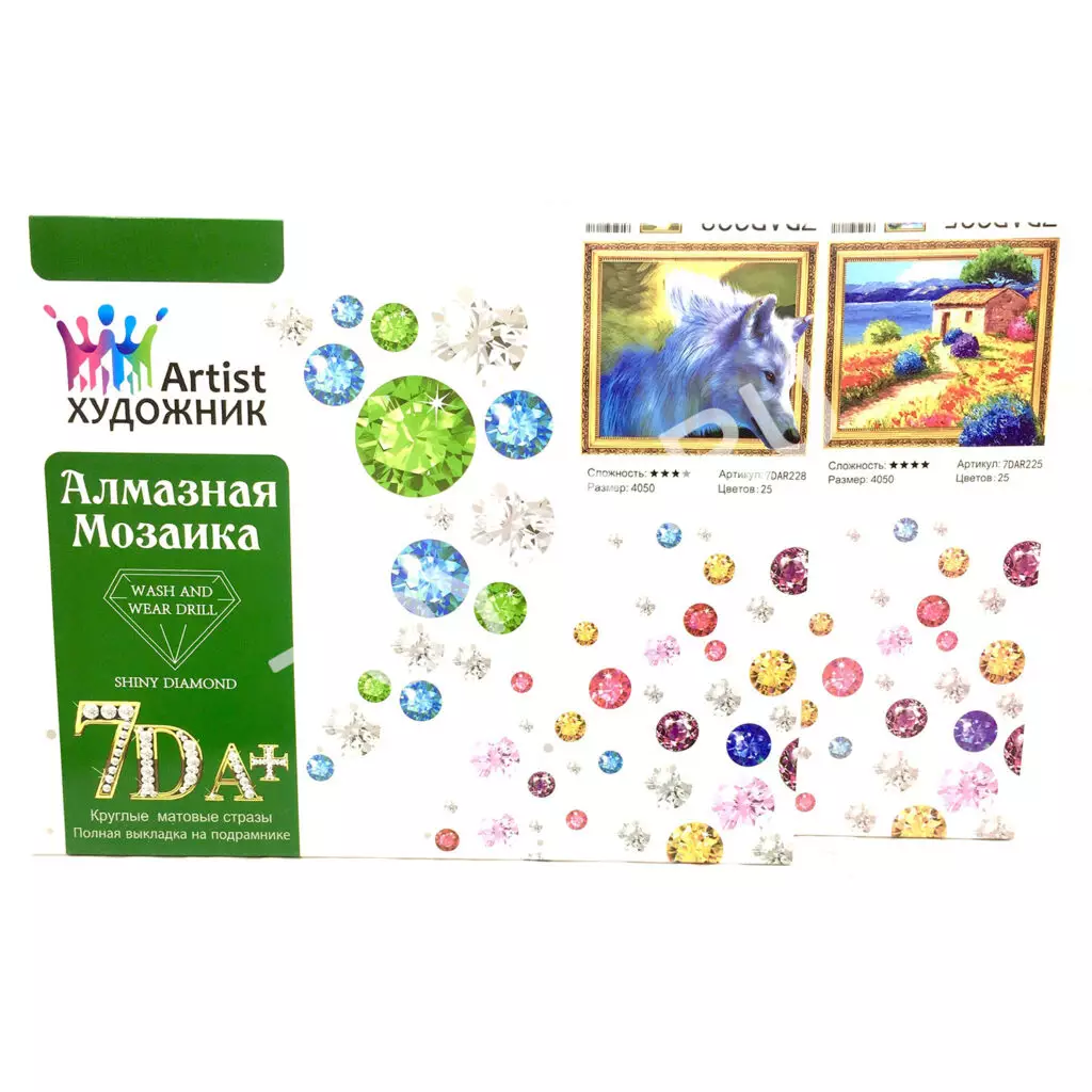 Алмазная мозаика 7DA+ 7DAR60-A-AR4050