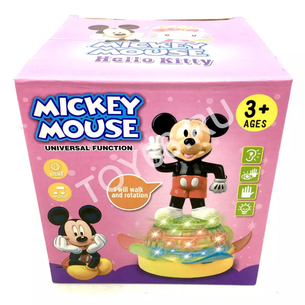 Игрушка Микки (муз., свет) 8803