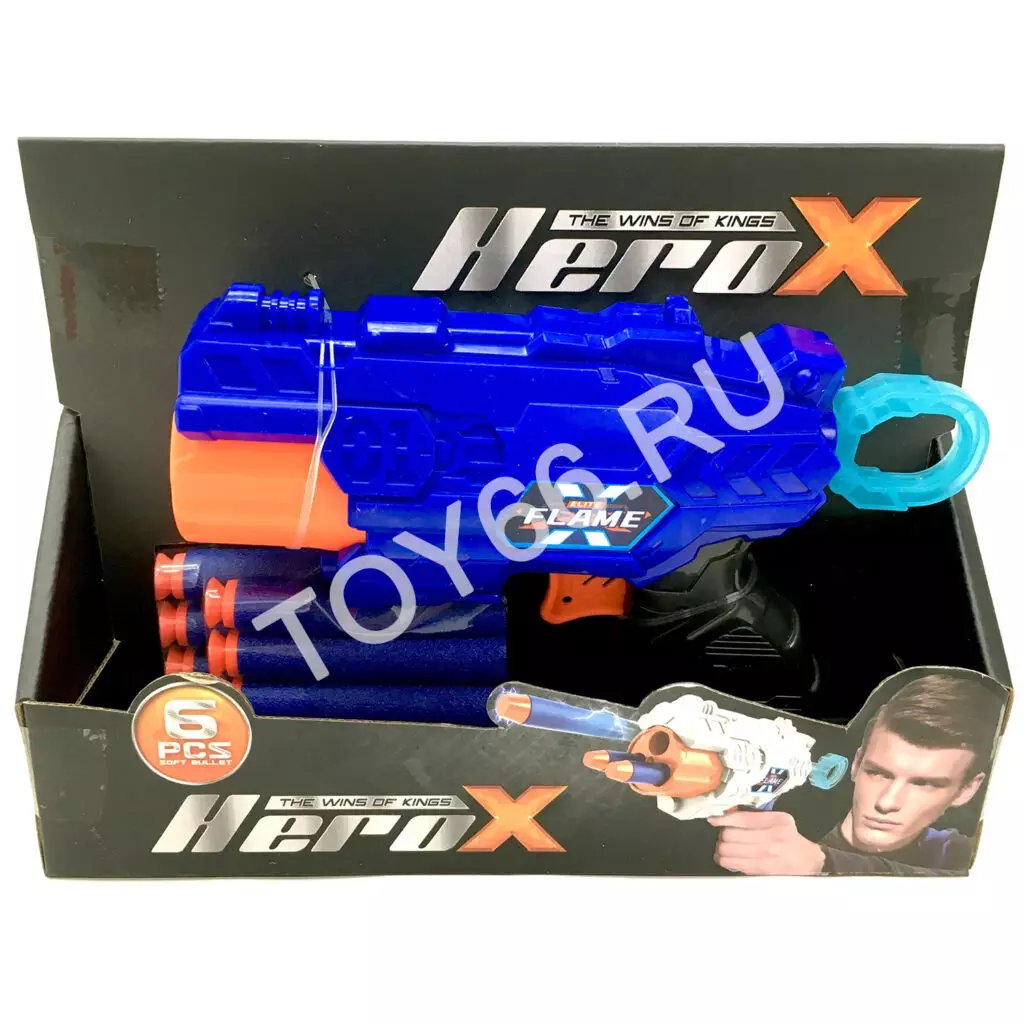 Бластер с мягкими пулями JLX7213 Бластер с мягкими пулями JLX7213